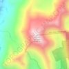 Mappa topografica Mount Morgan, altitudine, rilievo