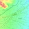 Mappa topografica Kumbakonam, altitudine, rilievo