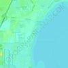 Mappa topografica Anchor Bay Shores, altitudine, rilievo