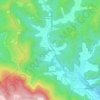 Mappa topografica Pallerols, altitudine, rilievo