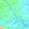 Mappa topografica Piloncito, altitudine, rilievo