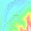Mappa topografica Soldado Cisneros, altitudine, rilievo