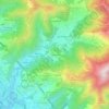 Mappa topografica Premanico, altitudine, rilievo