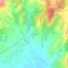 Mappa topografica Mas de Bonnaure, altitudine, rilievo