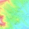 Mappa topografica Crosi, altitudine, rilievo
