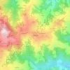 Mappa topografica Ospitaletto, altitudine, rilievo