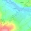 Mappa topografica La Pinsonniere, altitudine, rilievo