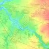 Mappa topografica Le Gatz, altitudine, rilievo