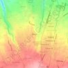 Mappa topografica San Miguel II, altitudine, rilievo