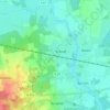 Mappa topografica Innien, altitudine, rilievo