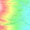 Mappa topografica Liposong, altitudine, rilievo