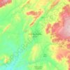 Mappa topografica Khénifra ⵅⵏⵉⴼⵕⴰ خنيفرة, altitudine, rilievo