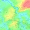 Mappa topografica Belleville, altitudine, rilievo