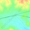 Mappa topografica Cline, altitudine, rilievo