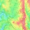 Mappa topografica Taralhão, altitudine, rilievo