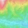 Mappa topografica Becetto, altitudine, rilievo