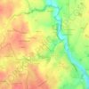 Mappa topografica Bel Air, altitudine, rilievo