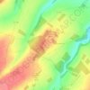 Mappa topografica Mont Joie, altitudine, rilievo