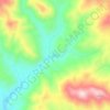Mappa topografica Esenli, altitudine, rilievo