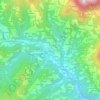 Mappa topografica Pozzacchi, altitudine, rilievo