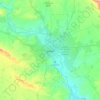 Mappa topografica الموصل, altitudine, rilievo