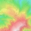 Mappa topografica Fonte Tettone, altitudine, rilievo