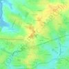 Mappa topografica Le Bonnodeau, altitudine, rilievo