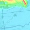 Mappa topografica Poblado de Doña Blanca, altitudine, rilievo