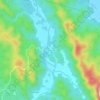 Mappa topografica Himamara, altitudine, rilievo