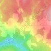 Mappa topografica Island Brook, altitudine, rilievo