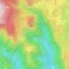 Mappa topografica Busati Mori, altitudine, rilievo