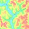 Mappa topografica Tanoma, altitudine, rilievo