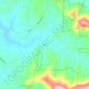Mappa topografica Spile, altitudine, rilievo