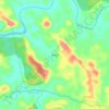 Mappa topografica Kenya, altitudine, rilievo