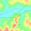 Mappa topografica Cantinho, altitudine, rilievo