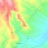 Mappa topografica Doñana, altitudine, rilievo