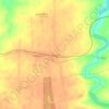 Mappa topografica Порошинская, altitudine, rilievo