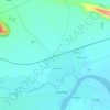 Mappa topografica Uchri, altitudine, rilievo