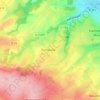 Mappa topografica Hameau des Ouitres, altitudine, rilievo
