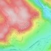 Mappa topografica Bois du Haut des Xettes, altitudine, rilievo