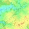 Mappa topografica Neerstedt, altitudine, rilievo