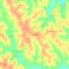 Mappa topografica Willmathsville, altitudine, rilievo