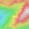 Mappa topografica Grota Funda, altitudine, rilievo