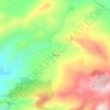 Mappa topografica Córcoles, altitudine, rilievo