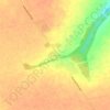 Mappa topografica Caravágio, altitudine, rilievo