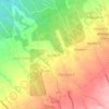Mappa topografica Matagbak I, altitudine, rilievo
