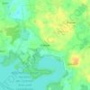 Mappa topografica Dransau, altitudine, rilievo