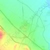 Mappa topografica Cortes, altitudine, rilievo