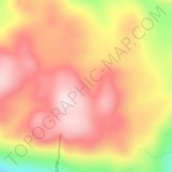 Mappa topografica Chiloé, altitudine, rilievo