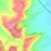 Mappa topografica Les Gros Créons, altitudine, rilievo